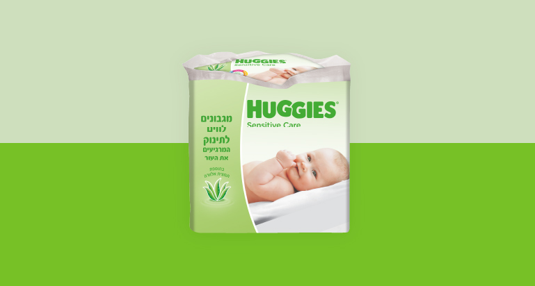 Huggies Sensitive Care_4 pack_7290000195773_768X512